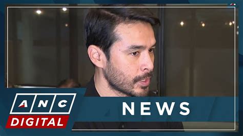 Journalist Atom Araullo files P2.